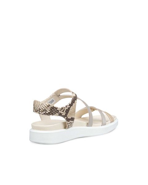 ECCO Soft Sandal Gold