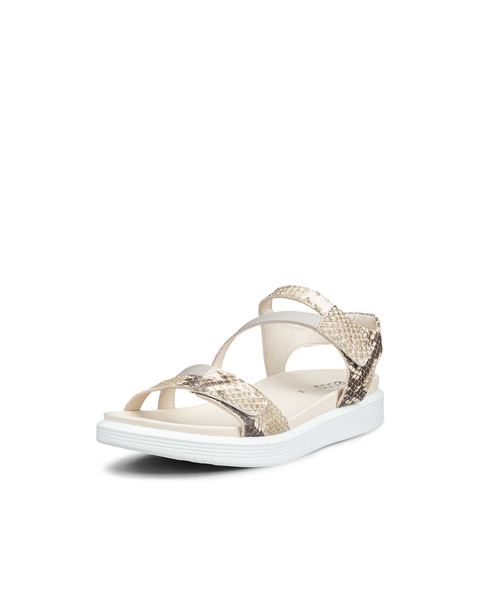 ECCO Soft Sandal Gold