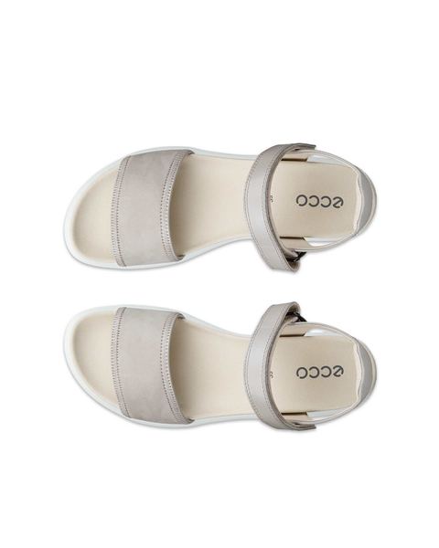 ECCO Soft Sandal Beige