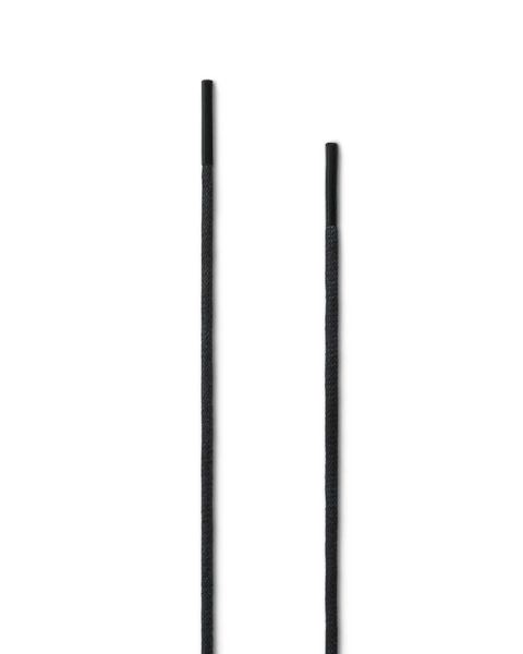 ECCO Round Laces Black