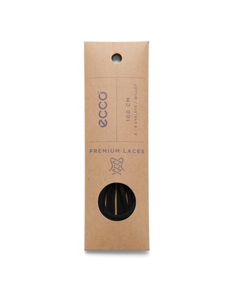 ECCO Sporty Round Laces Black