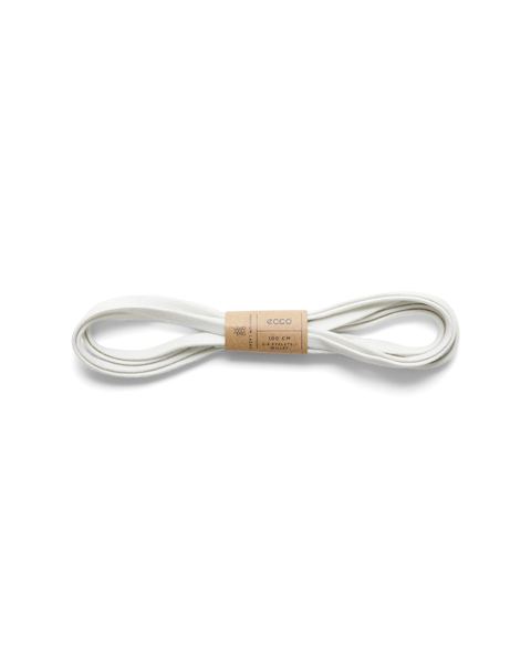 ECCO Flat Laces White