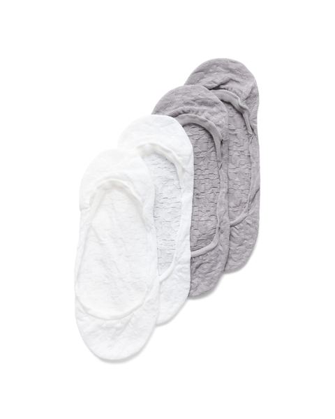 ECCO Footies (2 Pairs Pack) Gray