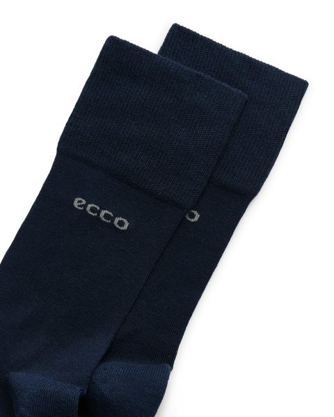 Unisex ECCO Classic Longlife Mid-Cut Socks Blue