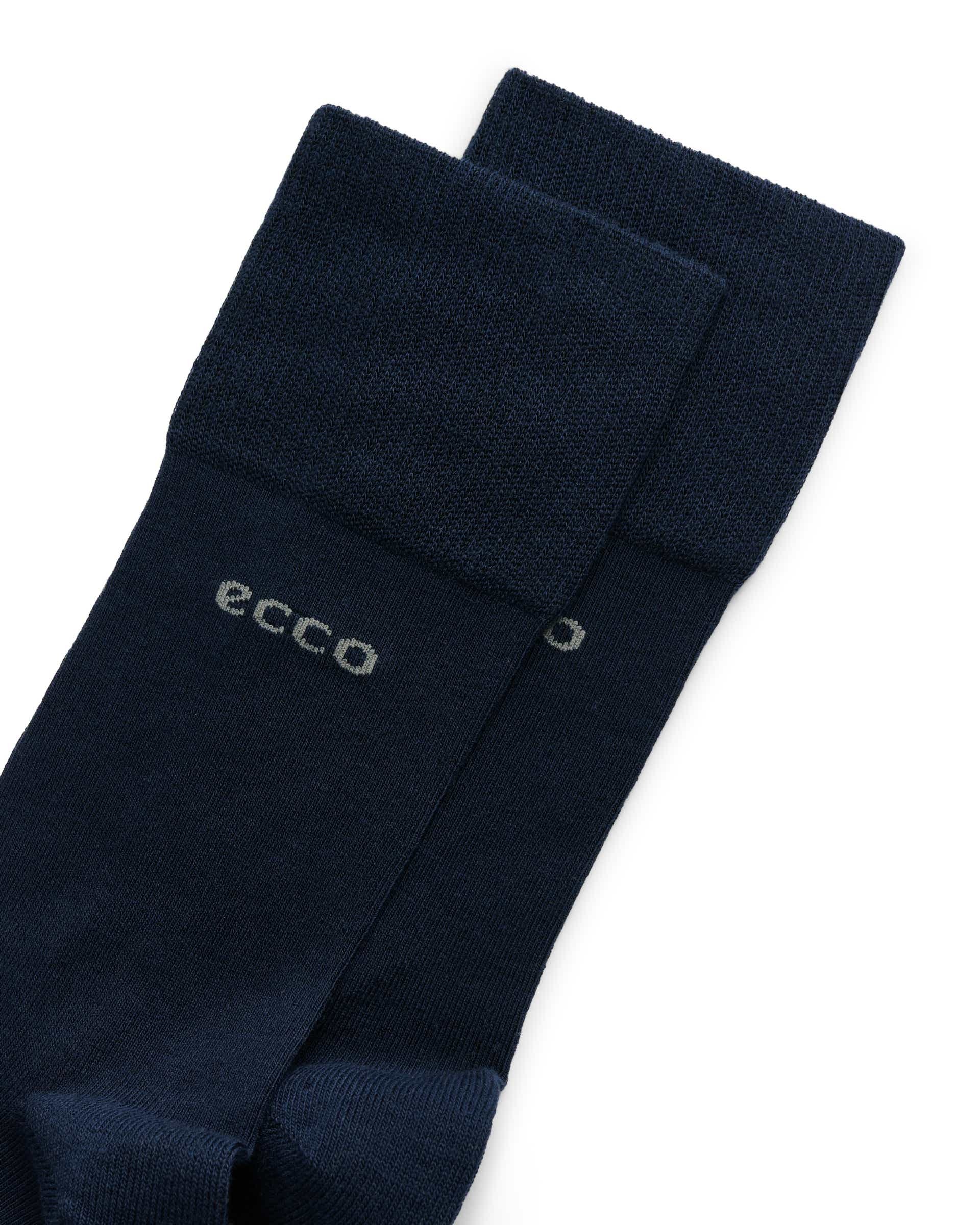 Unisex ECCO Classic Longlife Mid-Cut Socks Blue