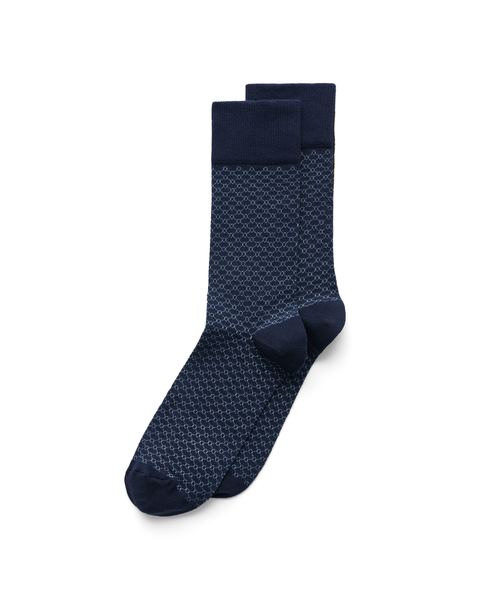 ECCO Classic Honeycomb Mid Cut Blue