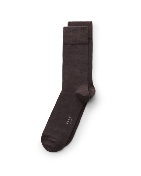 ECCO Classic Wool Mid Cut Brown