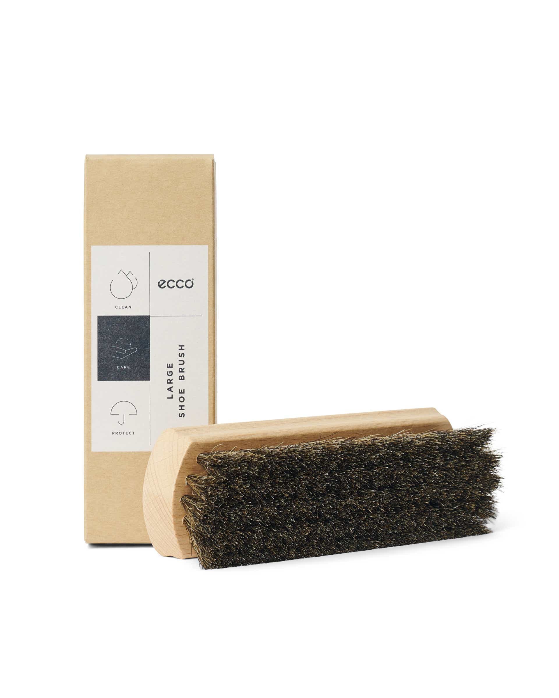 ECCO Large Shoe Brush Beige