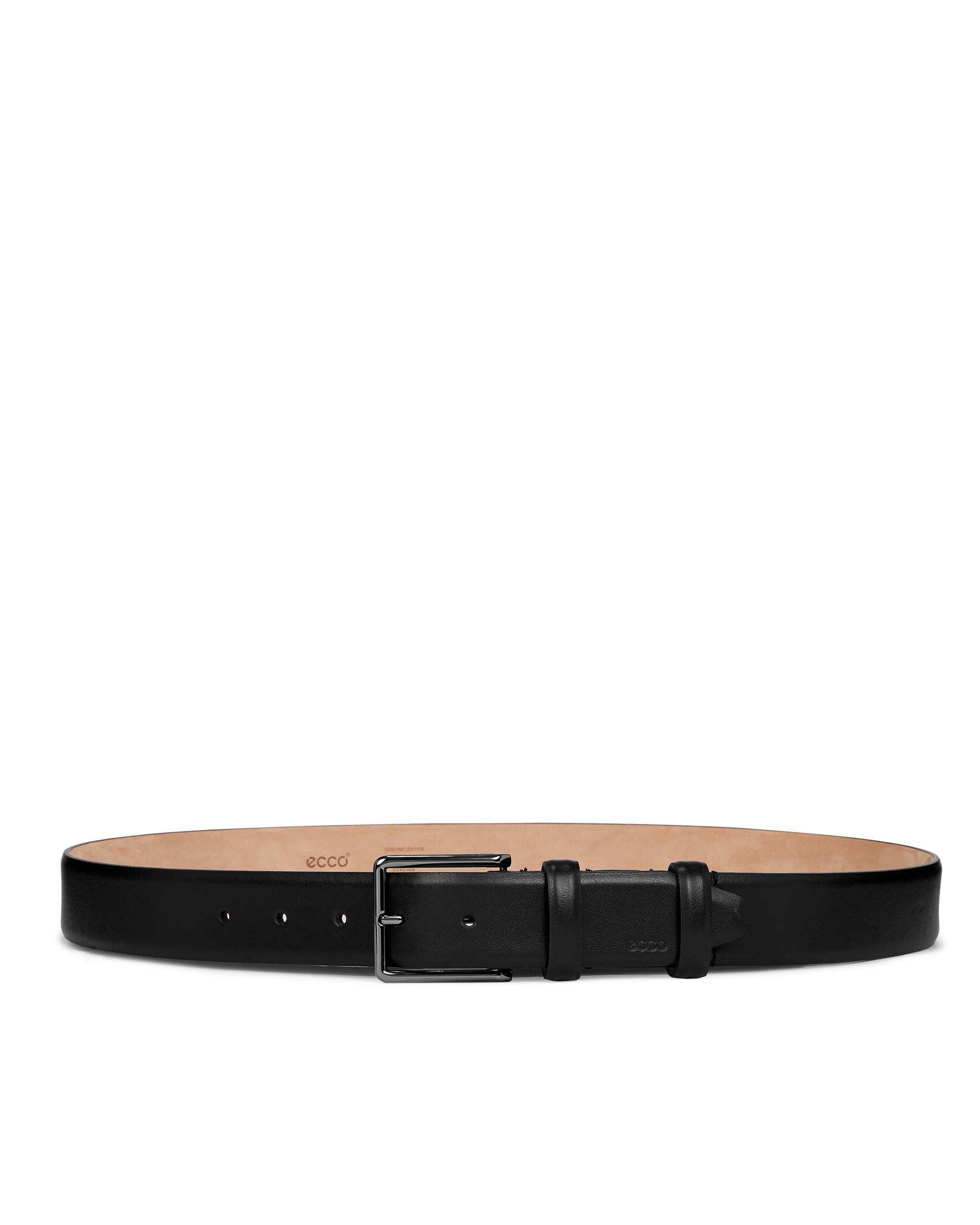 ECCO Belts Italian Stretch Black