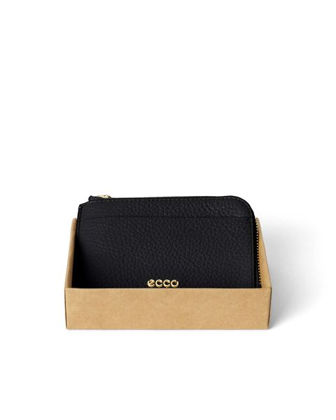 ECCO Card Case Zipped Black