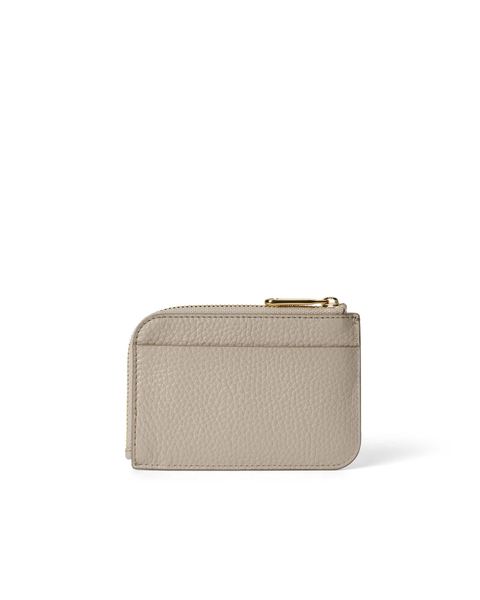 ECCO Card Case Zipped Beige