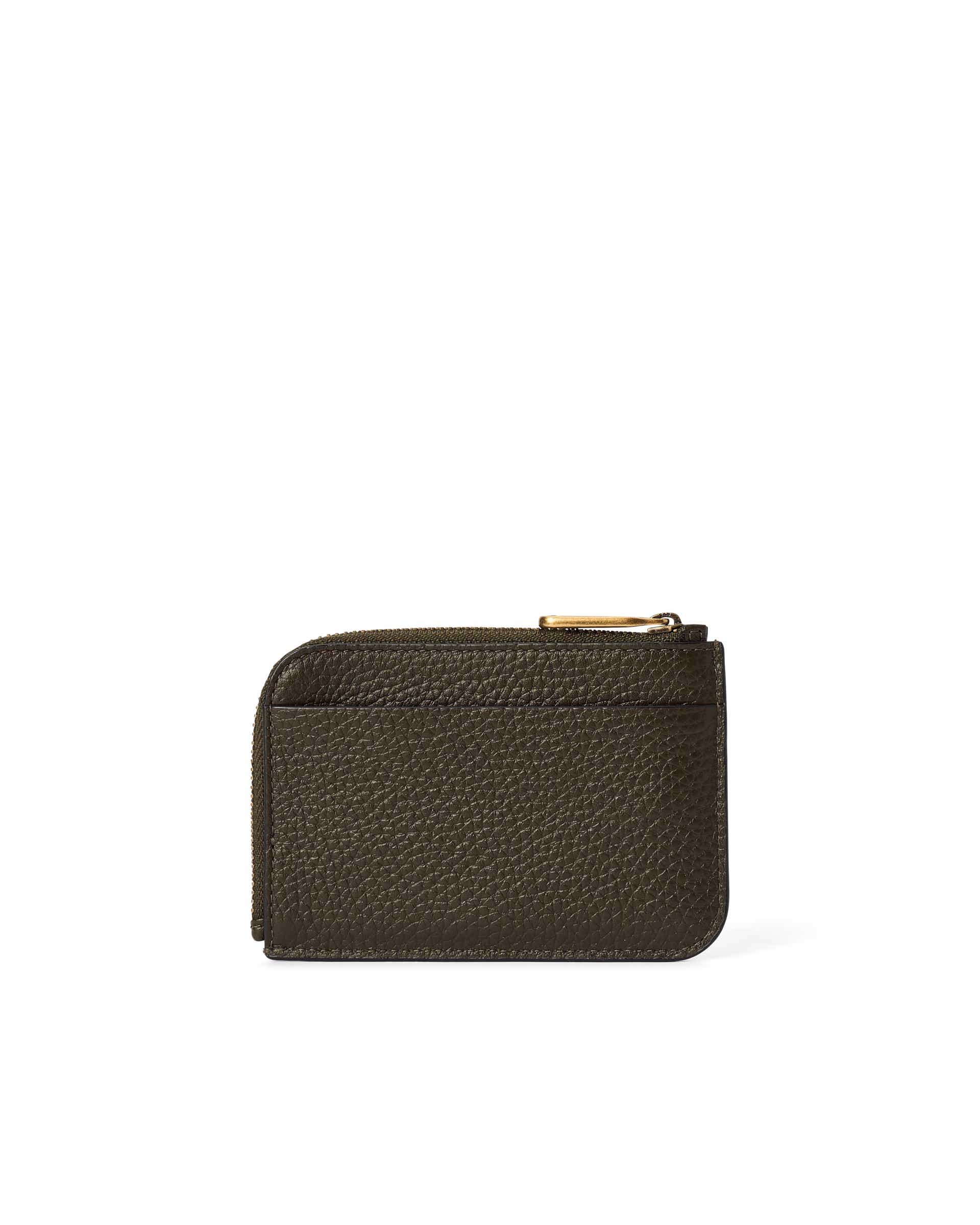 ECCO Card Case Zipped Green