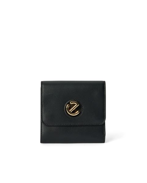 ECCO Wallet E Wave Lock Black