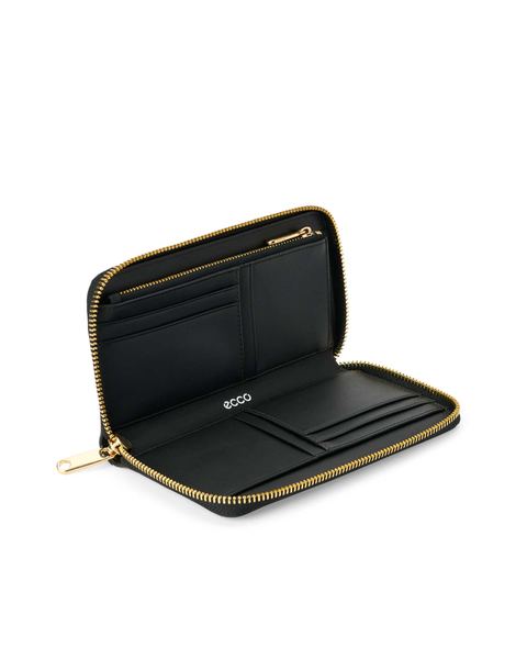 ECCO Wallet Zipped Black