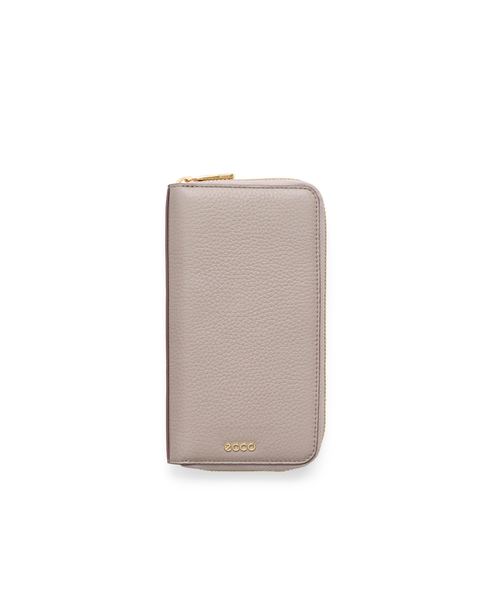 ECCO Wallet Zipped Beige
