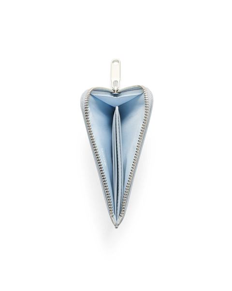 ECCO Card Case Zipped Silver